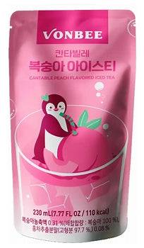 Vonbee Peach Flavoured Iced Tea 20x230ml - Bulkbuydirect