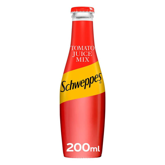 Schweppes Tomato Juice Mix 24 x 200ml (Pack of 24) - Bulkbuydirect
