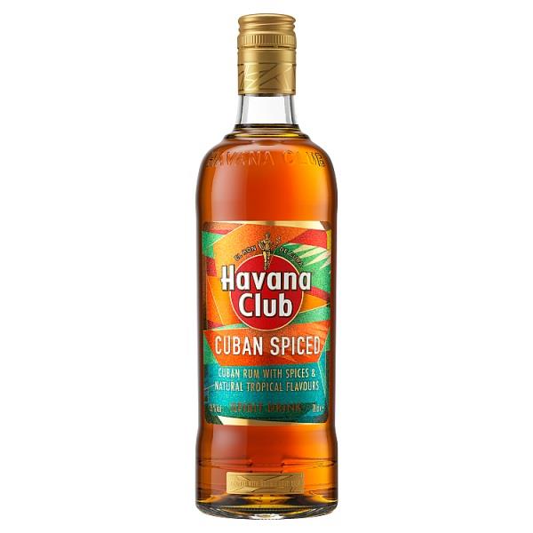 Havana Club Cuban Spiced Rum Spirit Drink 70cl (Pack of 1)