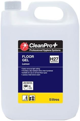 CleanPro+ Floor Gel Lemon 5 Litres - Bulkbuydirect