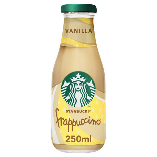 Starbucks Frappuccino Vanilla Flavour 250ml (Pack of 8)