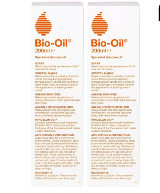 Bio-Oil Skincare Duo - 2 x 200ml Bottles for Transformative Skin Nourishment - Bulkbuydirect