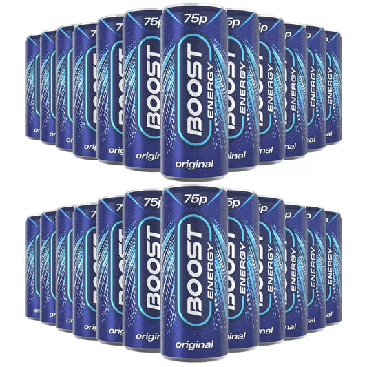 Boost Energy Original PMP 75p, 24 x 250ml - Bulkbuydirect