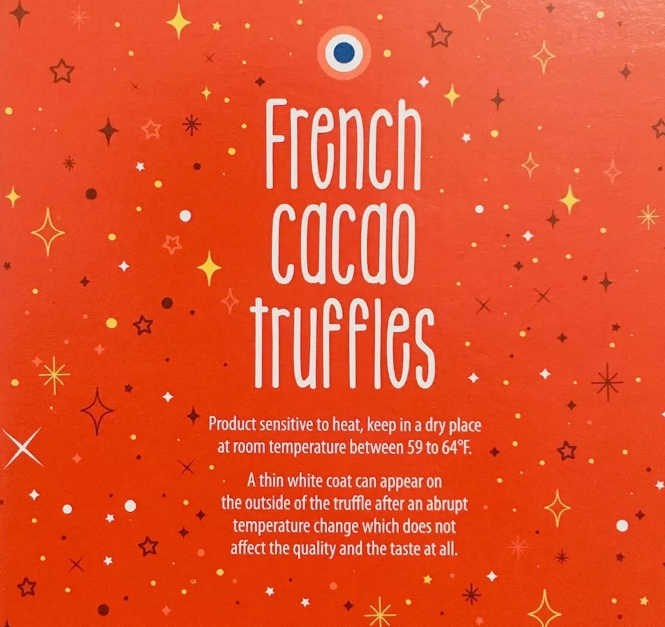 Mathez Cocoa Dusted Truffles, 2 x 500g Tins - Bulkbuydirect