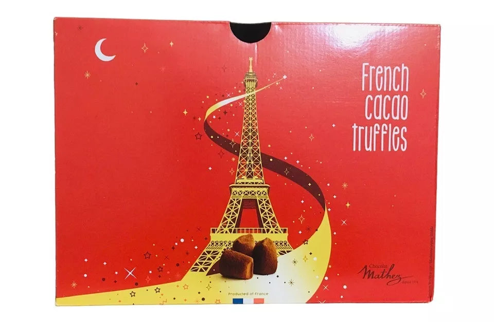 Mathez Cocoa Dusted Truffles, 2 x 500g Tins - Bulkbuydirect