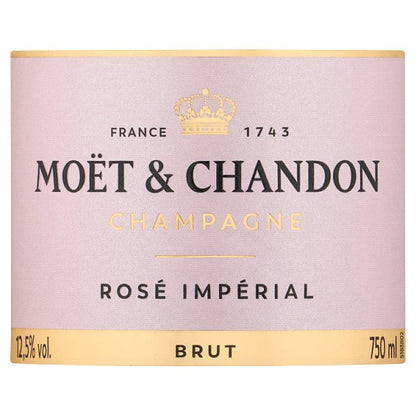 Moët & Chandon Champagne Rosé Impérial Brut 750ml (Pack of 6) - Bulkbuydirect