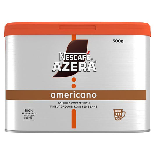 NESCAFE Azera Americano Instant Coffee 500g Tin (Pack of 1)