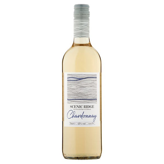 Scenic Ridge Chardonnay 75cl (Pack of 6)