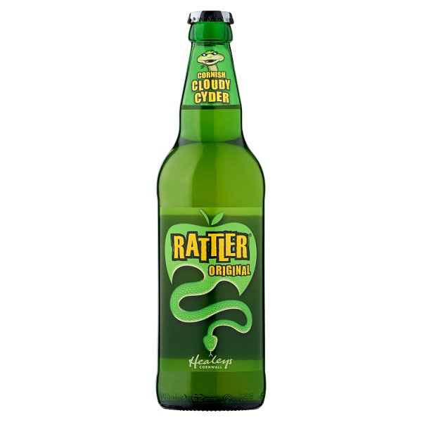 Healeys Cornwall Rattler Original Cornish Cloudy Cyder 500ml (Pack of 12)