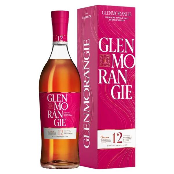 Glenmorangie Lasanta 12yr Old Single Malt Scotch Whisky (Pack of 1)