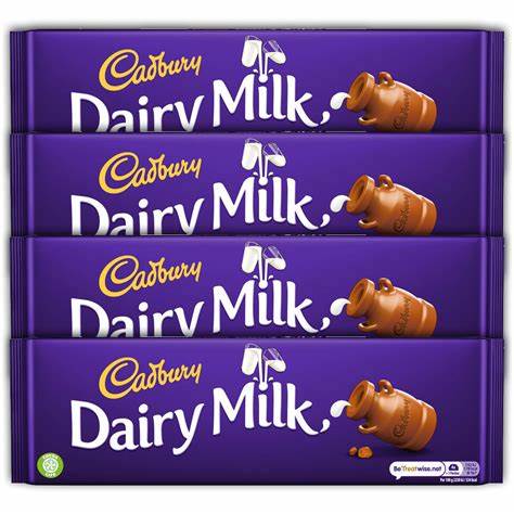 Cadbury Dairy Milk 4 x 300g Multipack