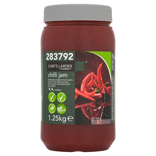 Chef's Larder Chilli Jam 1.25kg (Pack of 1) - Bulkbuydirect