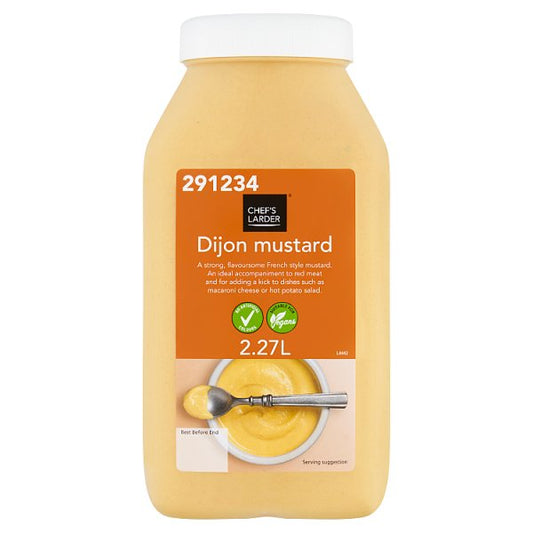 Chef's Larder Dijon Mustard 2.27 L (Pack of 1) - Bulkbuydirect