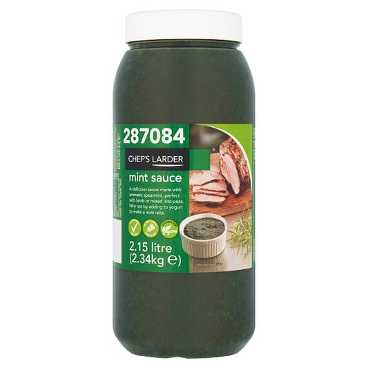 Chef's Larder Mint Sauce 2.15 litre (Pack of 1) - Bulkbuydirect