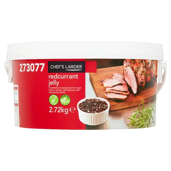 Chef's Larder Redcurrant Jelly 2.72kg (Pack of 2) - Bulkbuydirect