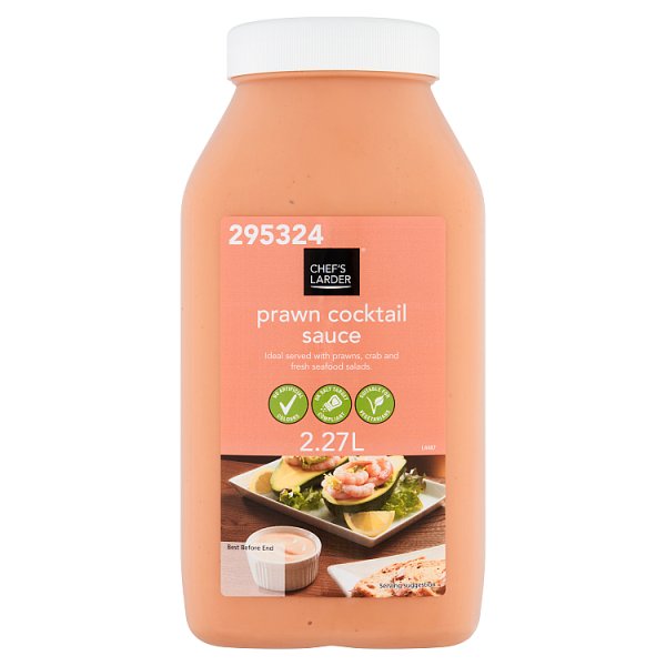 Chef's Larder Prawn Cocktail Sauce 2.27 L (Pack of 2) - Bulkbuydirect