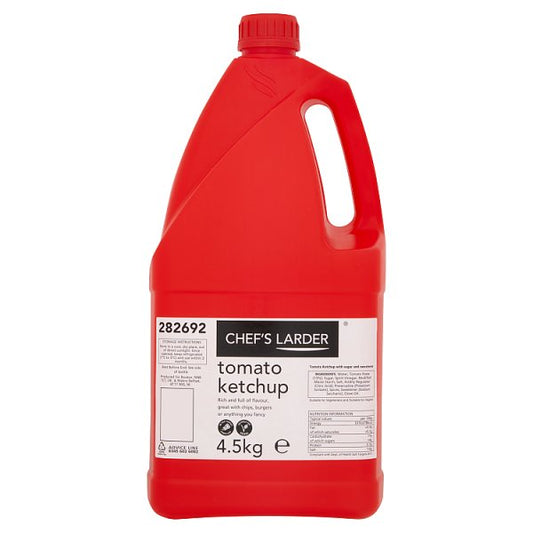 Chef's Larder Tomato Ketchup 4.5kg (Pack of 2) - Bulkbuydirect