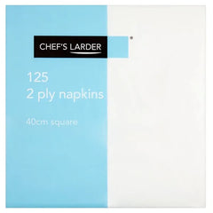 Chef’s Larder 125 2 Ply Napkins 40cm Square (Pack of 10)