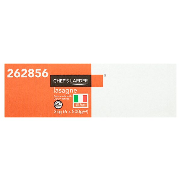 Chef's Larder Lasagne 6 x 500g (3kg) (Pack of 4) - Bulkbuydirect