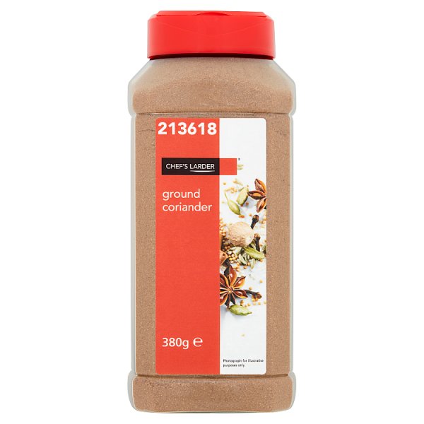 Chef's Larder Ground Coriander 380g (Pack of 1) - Bulkbuydirect