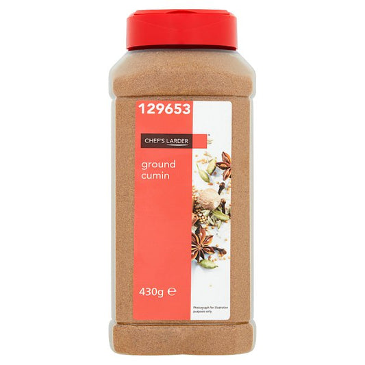 Chef's Larder Ground Cumin 430g (Pack of 6) - Bulkbuydirect