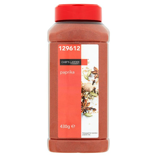 Chef's Larder Paprika 430g (Pack of 6) - Bulkbuydirect