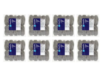 CleanPro 8 Zinc Coated Scourers - Bulkbuydirect