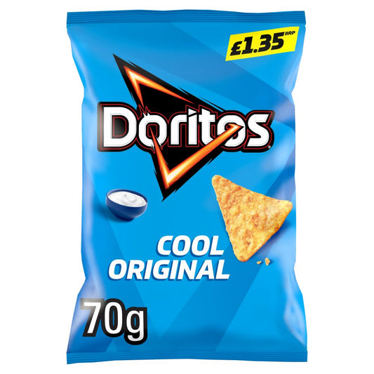 Doritos Cool Original Tortilla Chips Crisps (18 x 70g)