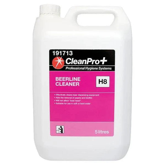 CleanPro+ Beerline Cleaner H8 5 Litres (Pack of 2) - Bulkbuydirect