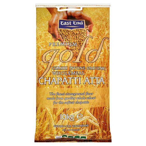 East End Atta Wholemeal Flour, 10kg - Bulkbuydirect