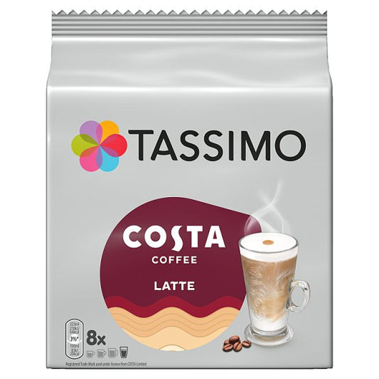 Tassimo Costa Latte 223.2g (Pack of 5)