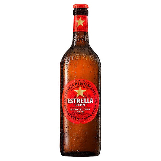 Estrella Damm Original 660ml (Pack of 12) - Bulkbuydirect