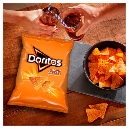 Doritos Tangy Cheese Tortilla Chips Crisps (18 x 70g)