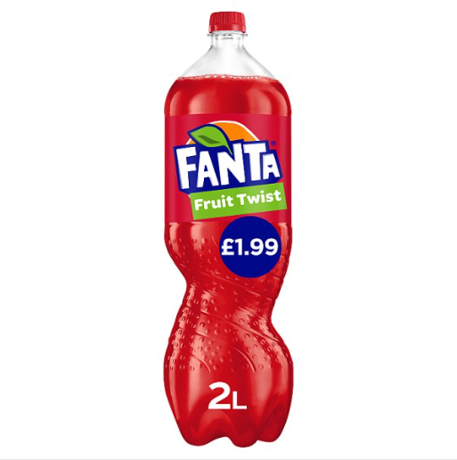 Fanta Fruit Twist 2L, Case of 6 - Bulkbuydirect