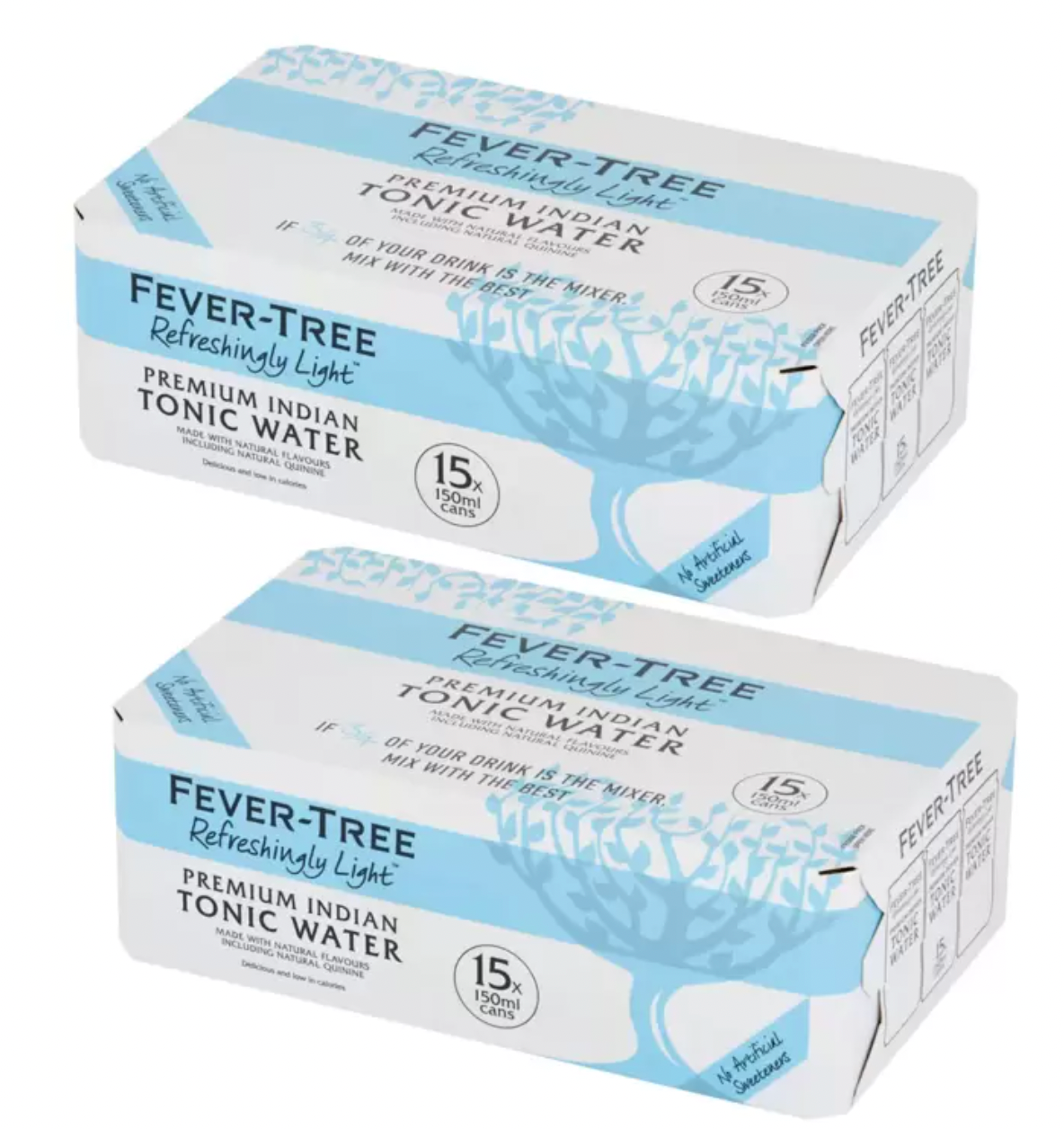 Fever-Tree Refreshingly Light Premium Indian Tonic Water, 30 x 150ml - Bulkbuydirect