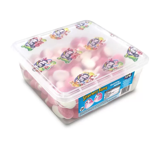 Fini Strawberry Kisses, 1kg - Bulkbuydirect