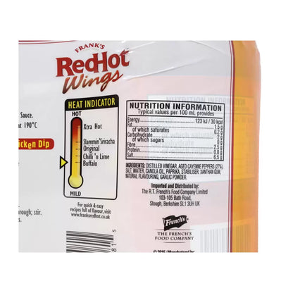 Frank's RedHot Wings Buffalo Sauce, 2 x 680ml - Bulkbuydirect