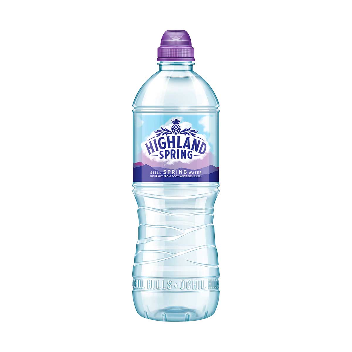 Highland Spring Still Water with Sports Cap 500ml (24 Pack) - Bulkbuydirect
