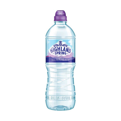Highland Spring Still Water with Sports Cap 500ml (24 Pack) - Bulkbuydirect