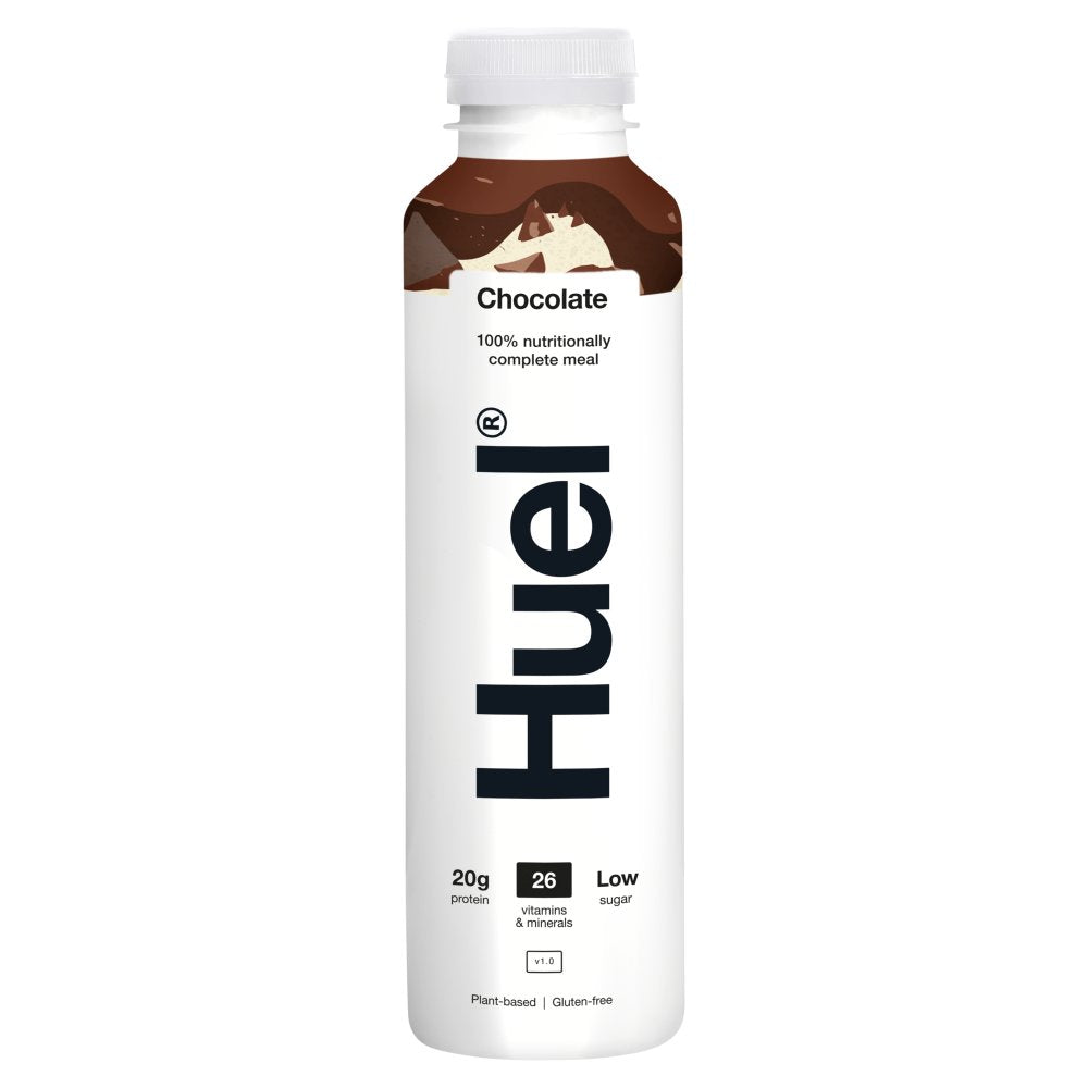 Huel Chocolate Complete Meal Shake 500ml x 8 - Bulkbuydirect
