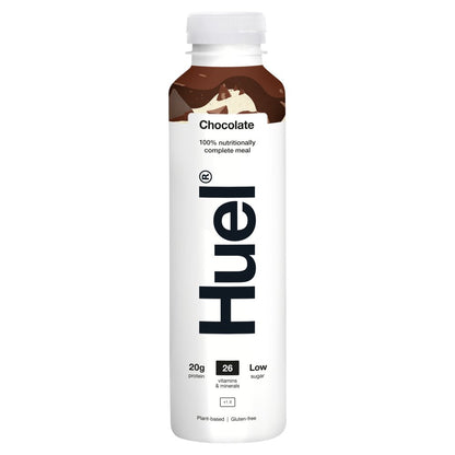 Huel Chocolate Complete Meal Shake 500ml x 8 - Bulkbuydirect