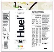 Huel Vanilla Complete Meal Shake 500ml x 8 - Bulkbuydirect