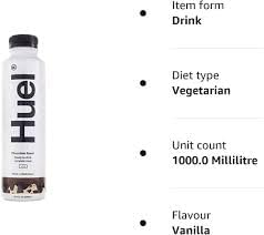 Huel Vanilla Complete Meal Shake 500ml x 8 - Bulkbuydirect