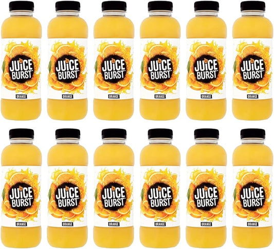 Juice Burst Orange, 400ml, Case of 12 - Bulkbuydirect
