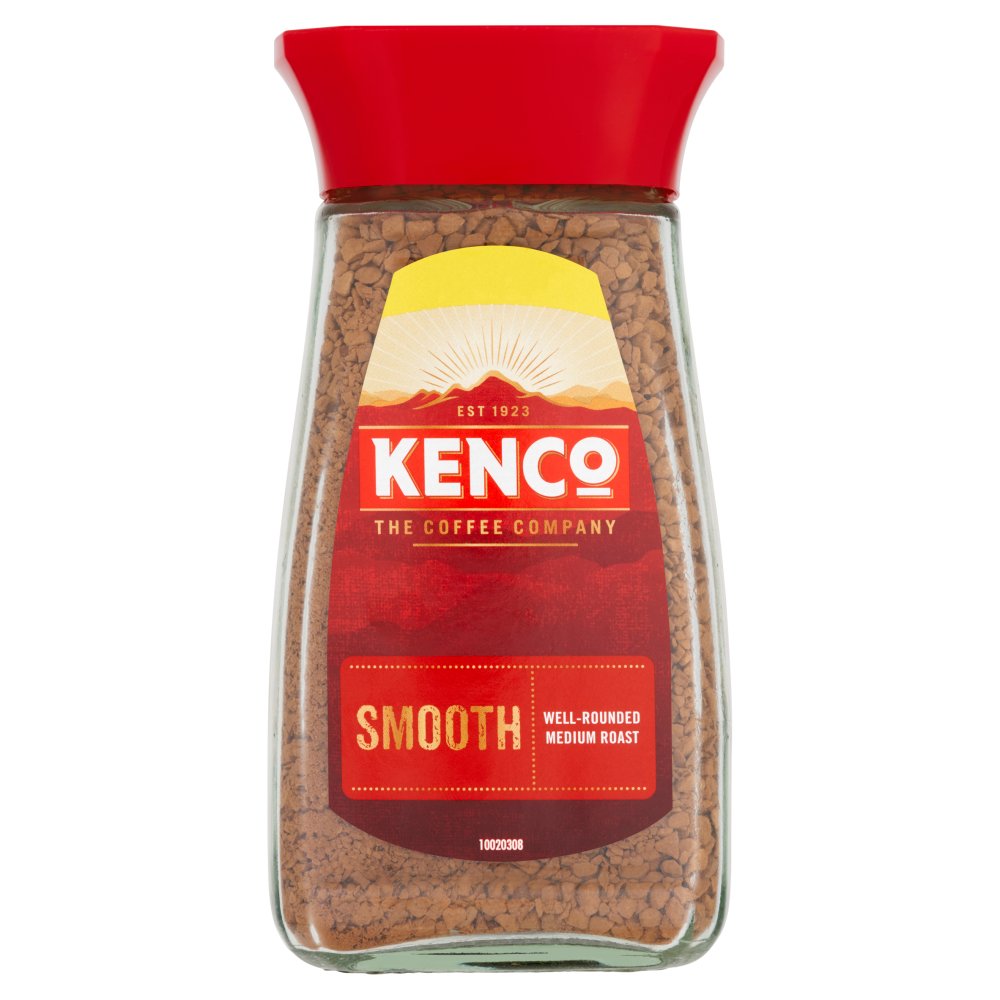Kenco Smooth Well-Rounded Medium Roast 100g - Bulkbuydirect