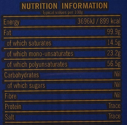KTC Vegetable Cooking Oil, 20 Litres - Bulkbuydirect