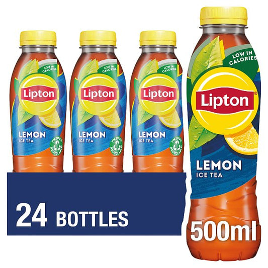 Lipton Ice Tea Lemon 500ml (Pack of 24) - Bulkbuydirect