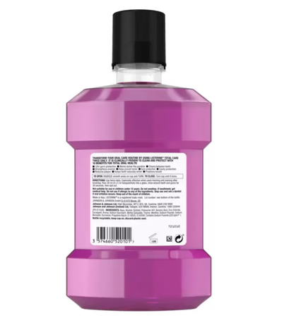 Listerine Total Care 10-in-1 Mouthwash, 2 x 1L - Complete Oral Wellness in Every Rinse - Bulkbuydirect