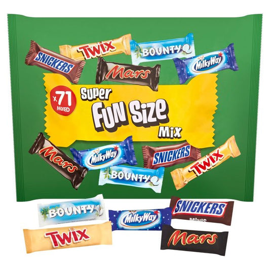 Mars Super Fun Size 71 Bars: Share the Joy of Mini Indulgence - Bulkbuydirect