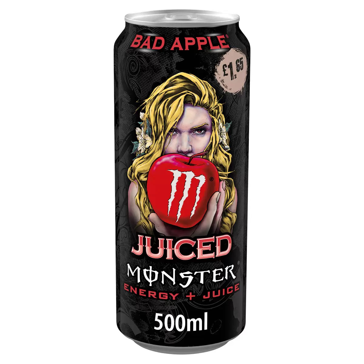 Monster Bad Apple Juiced PMP £1.75, 12 x 500ml - Bulkbuydirect